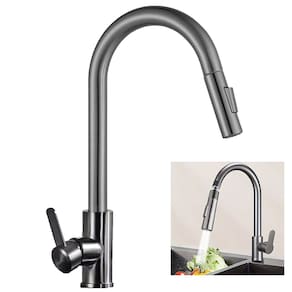 Torneira Gourmet Extensivel Cozinha Pia Mesa Bancada Ducha Articulada Dois Jatos Monocomando Agua Quente Fria Moderno Sofisticado Pratico