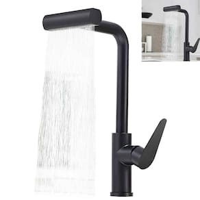 Torneira de Cozinha Gourmet Luxo com Ducha Spray Misturador Monocomando Tripla Função Casa Giratória Água Quente e Fria Moderna Bancada Pia