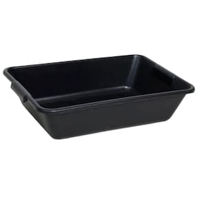 Caixa De Areia Para Gatos Bandeja Higiênica Preta 20L