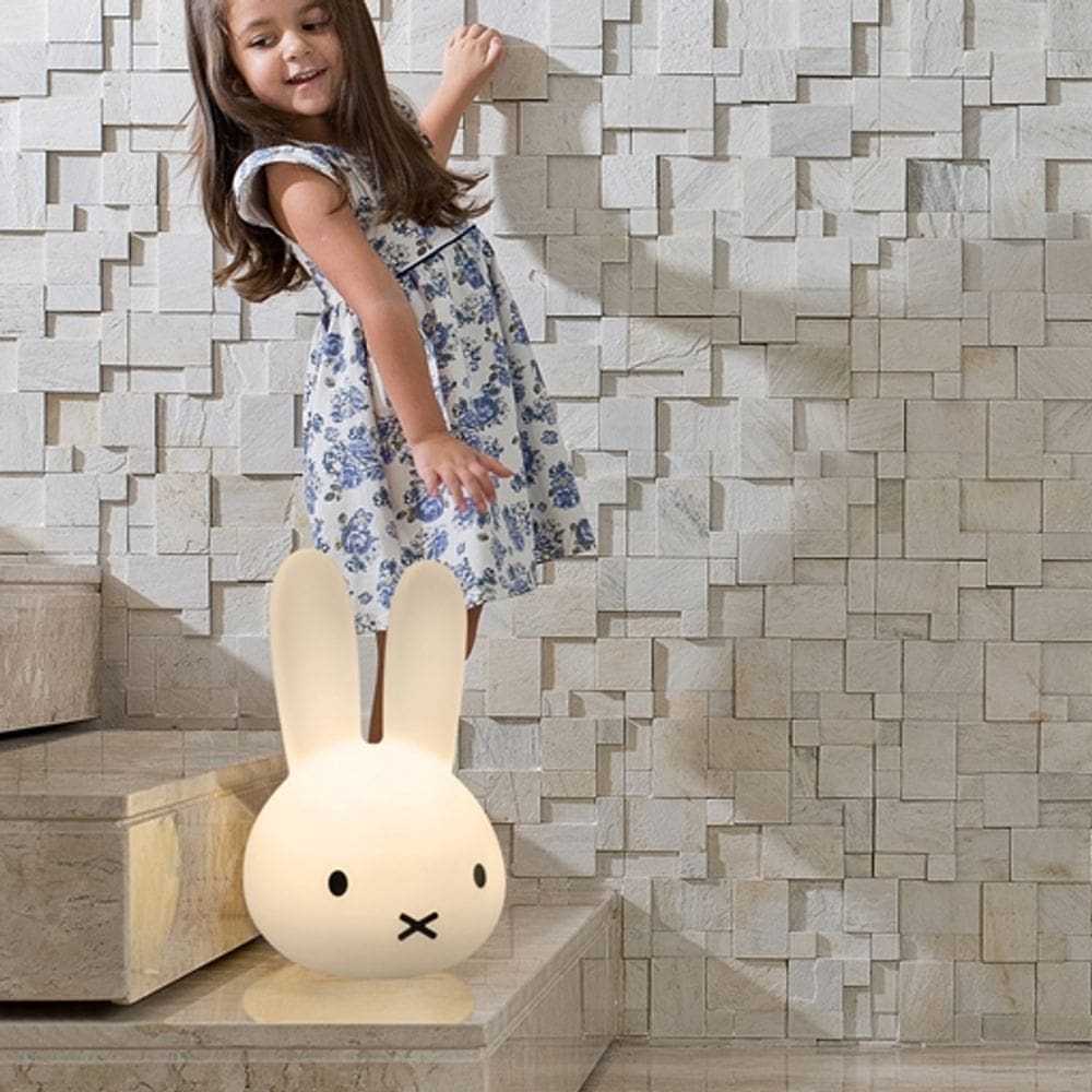 Luminária De Mesa com Fio Bunny Miffy Colors