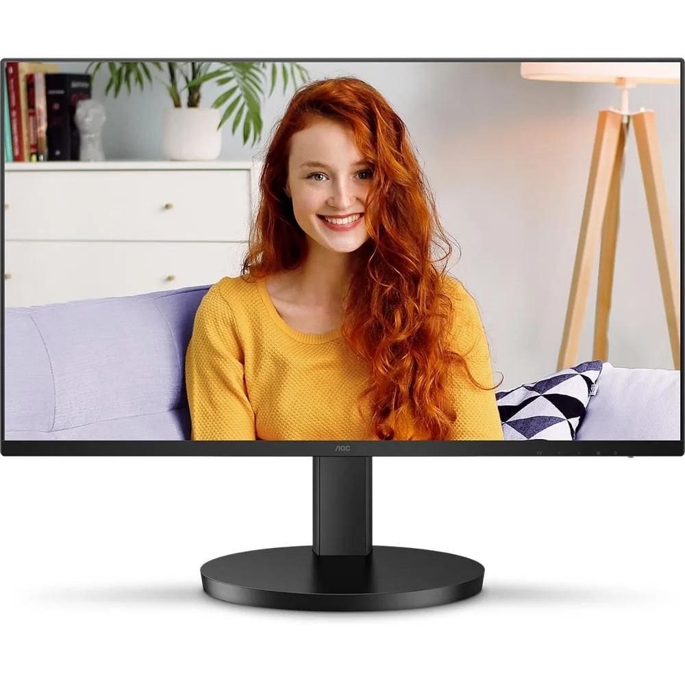 Monitor 23,8" AOC 24B3HMF2, tela VA Full HD com ajuste de altura, 100Hz, 1 ms AOC