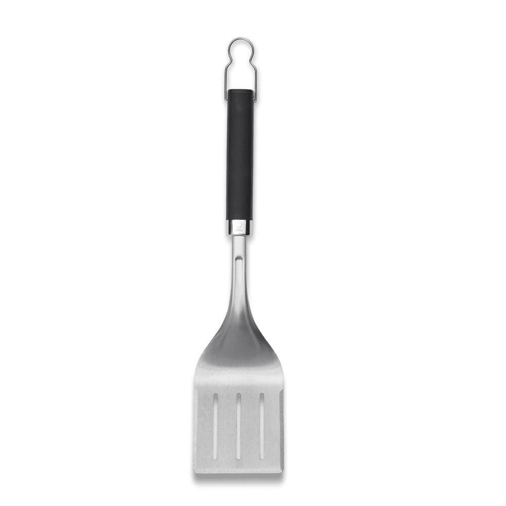 Espátula Para Churrasco Precision Aço Inox 45cm Weber Preta
