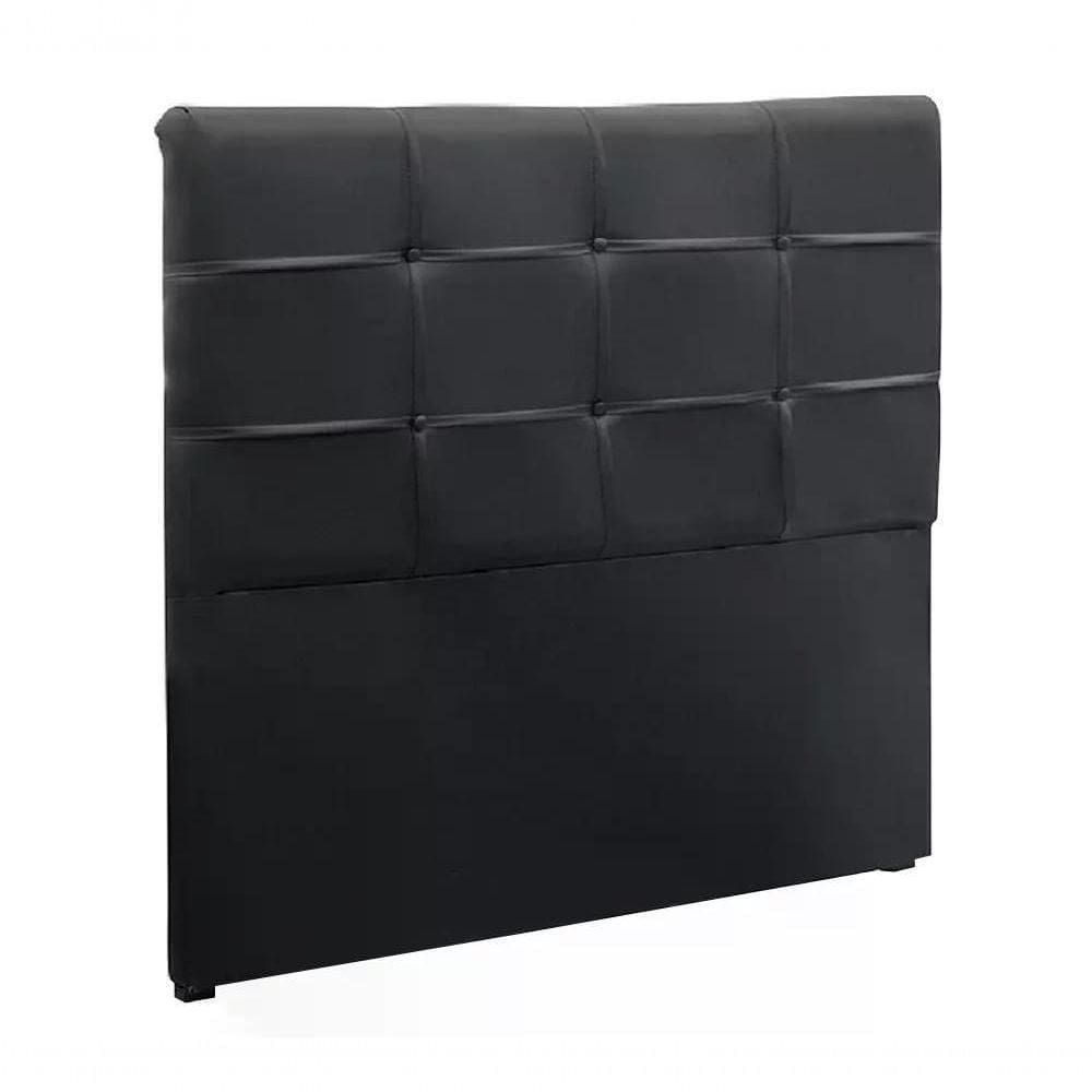 Cabeceira Solteiro 90cm Daiana Corano Preto Id Corano Preto