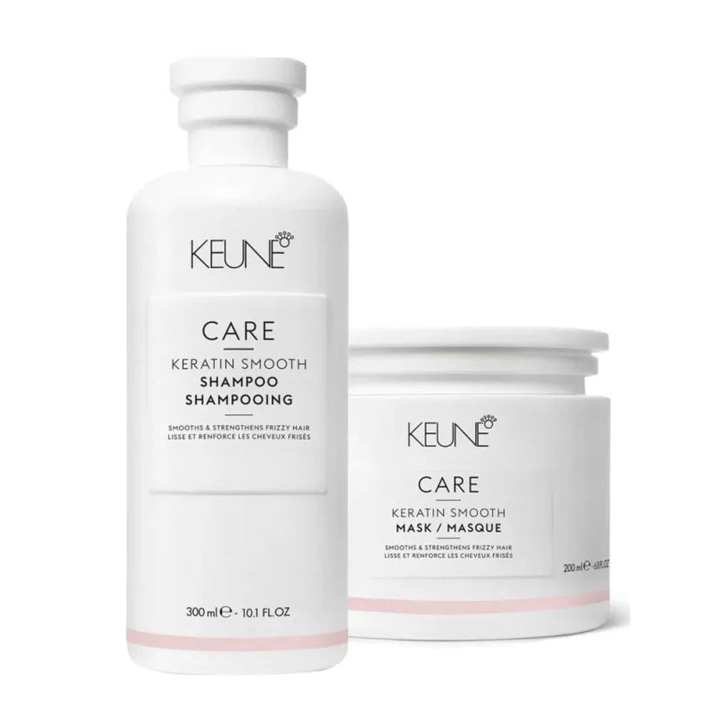 Kit Keune Keratin Smooth (Shampoo 300ml + Máscara 200ml)