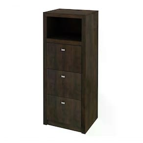 Armário Arquivo Para Pasta Suspensa Me4118 Rustico Rustico