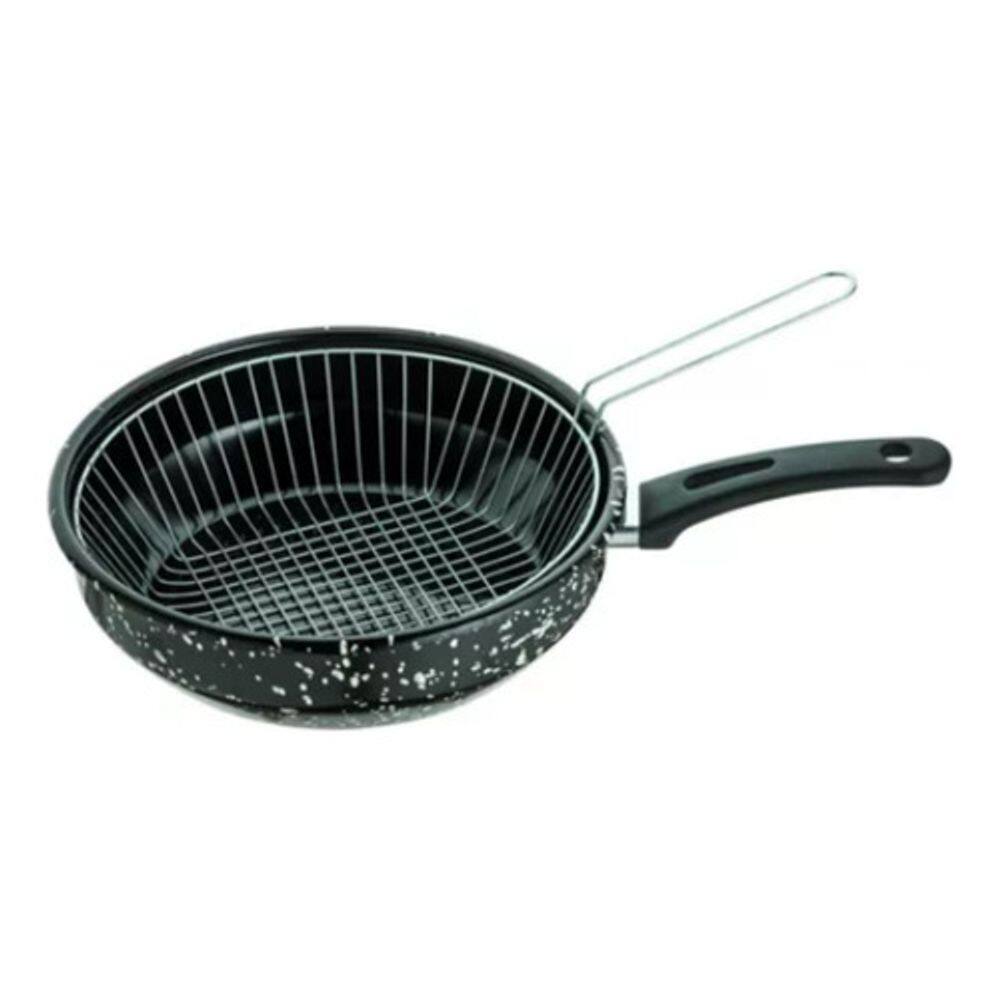 Frigideira 20 Esmaltada C/cesto 1,7ml Indução Jjb Utilidades