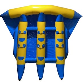 Barco Bote Banana Voador Inflavel Gigante 6 Pessoas Lancha Passeio Iate Jetski