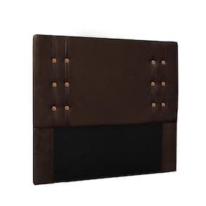 Cabeceira Gênova para Cama Box Queen 160cm Suede Café