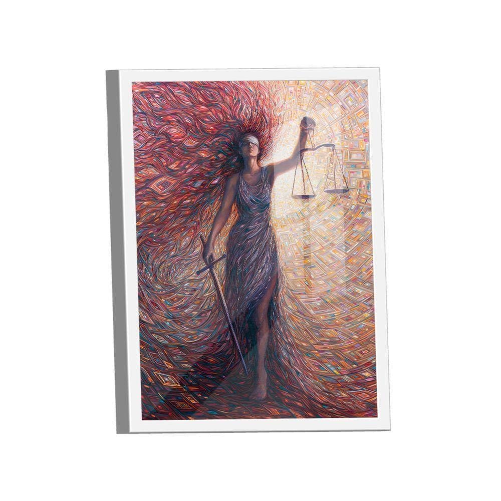 Quadro Senhora Justiça -- Br Artes