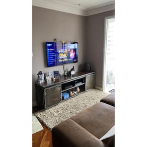 Rack para Tv Star Estilo Industrial Em Ferro 170cm