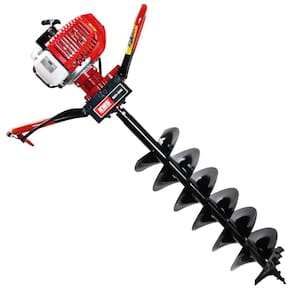 Perfurador De Solo Kawashima Ed52 Resistente Com Broca 200mm