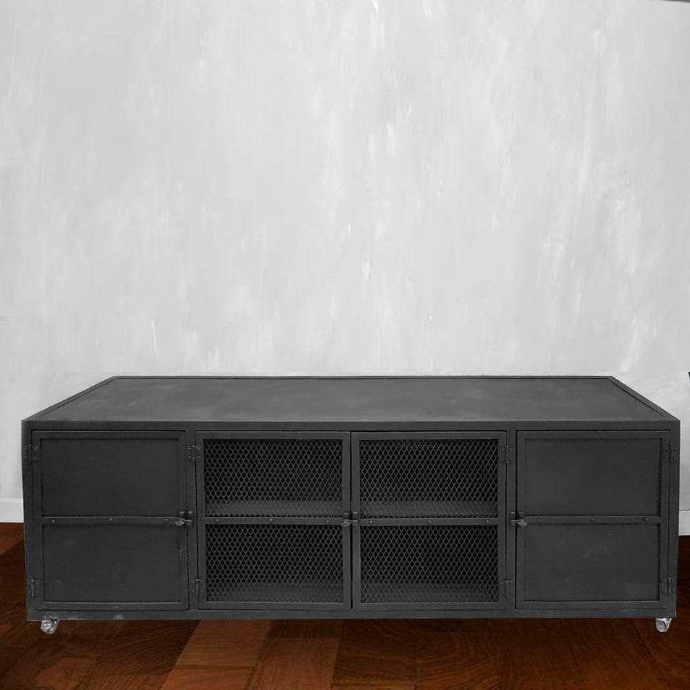 Rack Broadway Largura 180cm L Cor Preto