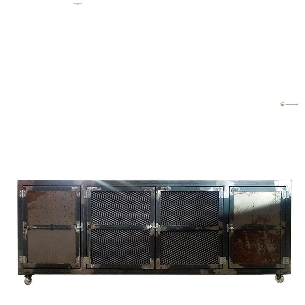 Rack Broadway Largura 220 Cm Cor Cinza