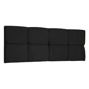 Cabeceira Painel King 1,95m Nina Suede - Pallazio Cor Preto