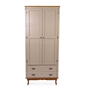 Roupeiro Antique 2 Portas E 2 Gaveta - 2081 Cor Laca - Nude