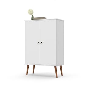 Sapateira Spazio 2 Portas Estilo Retro Compacta Patrimar