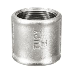 Luva Galvanizada Rosca Interna Tupy Tamanho 1/2"