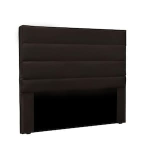 Cabeceira La Italiana Para Cama Box Solteiro 90 Cm Corino Marrom - D`rossi