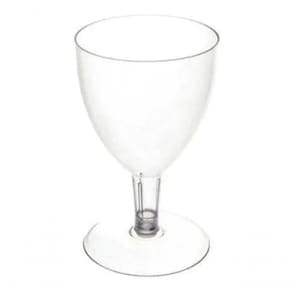 Taça De Vinho Pit 170 Cristal 170ml Plastilânia - 50 Unidade Cor:incolor