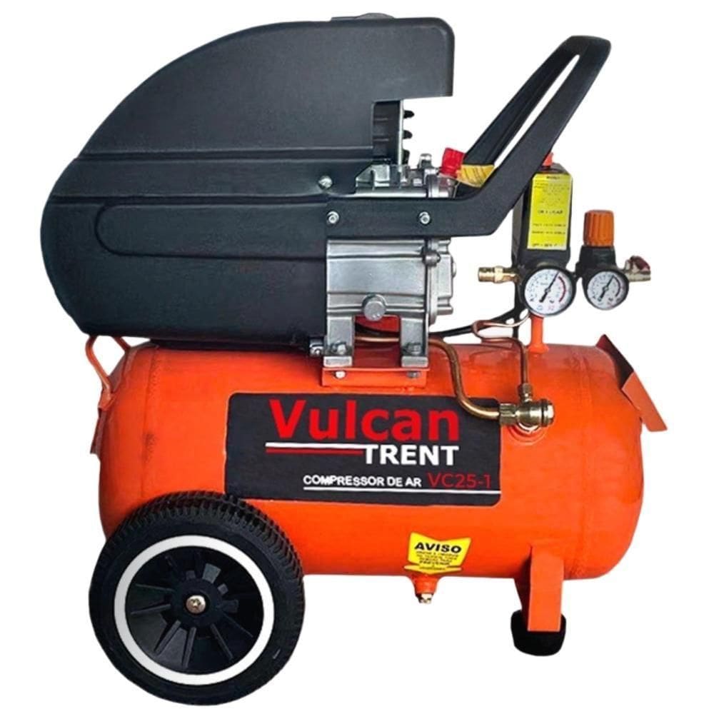 Compressor De Ar Profissional Elétrico Vc25 127v 2hp 8bar 110v