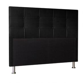 Cabeceira Queen 1,60m Roma Suede - Pallazio Cor Preto