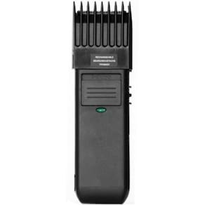 Maquina Profissional De Cortar Cabelo Aparar Barba Depilador Preta
