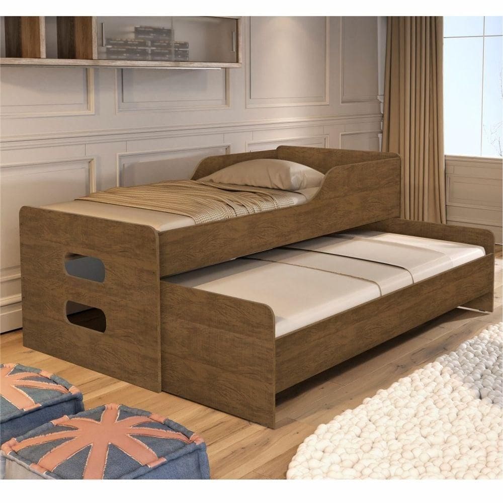 Cama Com Auxiliar Florença Castaho
