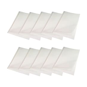 Kit 10 Capas Encadernação Térmica Até 90 Folhas A4 Branca