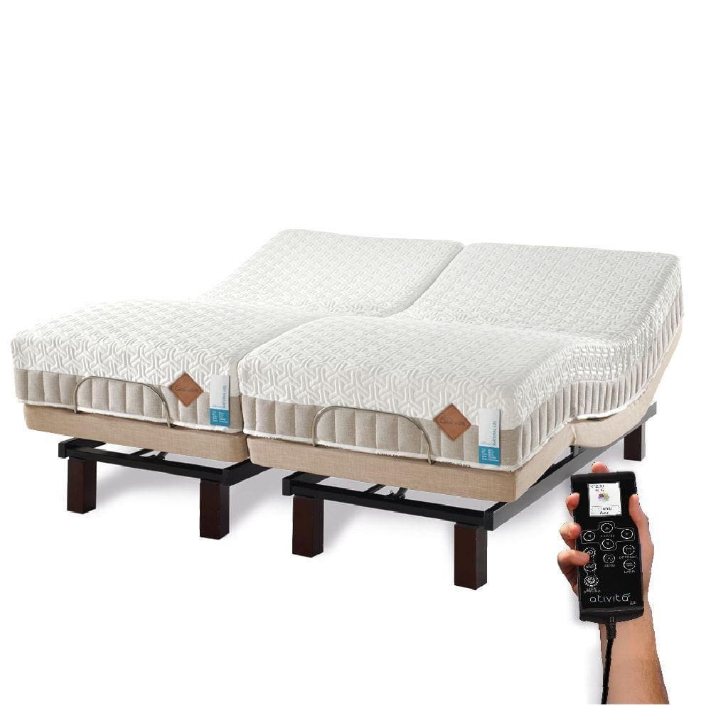 Colchão De Látex Articulado Casal 138x188cm