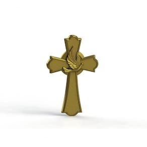Molde Silicone Cruz Espírito Santo Hb