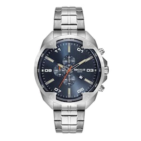 Relógio Seculus Masculino Ref: 44244g0svna1 Cronógrafo Prateado