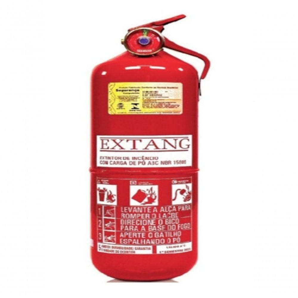 Extintor Abc 2kg Caminhão Barco Maquinas Validade 5 Anos