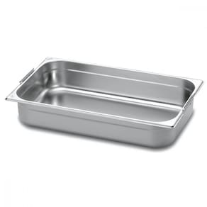Cuba 2/1 Em Inox Com Alças Móveis Profundidade 100 mm 304
