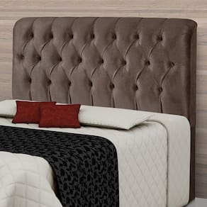 Cabeceira King Roma Chocolate