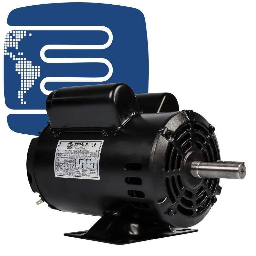 Motor Elétrico Monofásico 3Cv 4 Pólos Baixa Rotação 110/220 V 60Hz