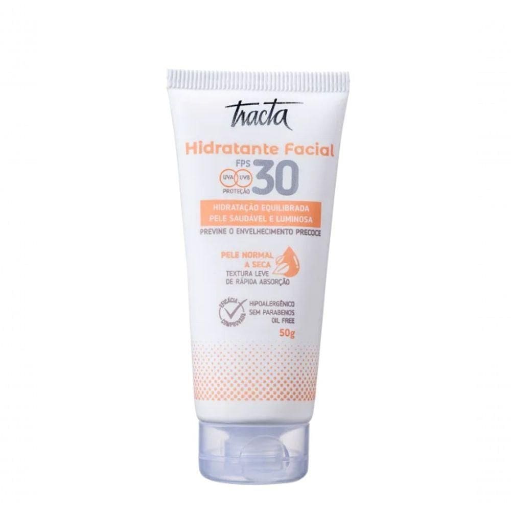 Tracta Pele Normal A Seca Fps30 - Hidratante Facial 50g