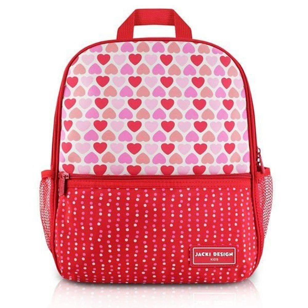 Mochila Sapeka Jacki Design Vermelho - Coração Vermelho Mochila