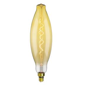 Lâmpada Led Taschibra Filamento Giant Elipse E27 Bivolt 2200k Amarelo âmbar