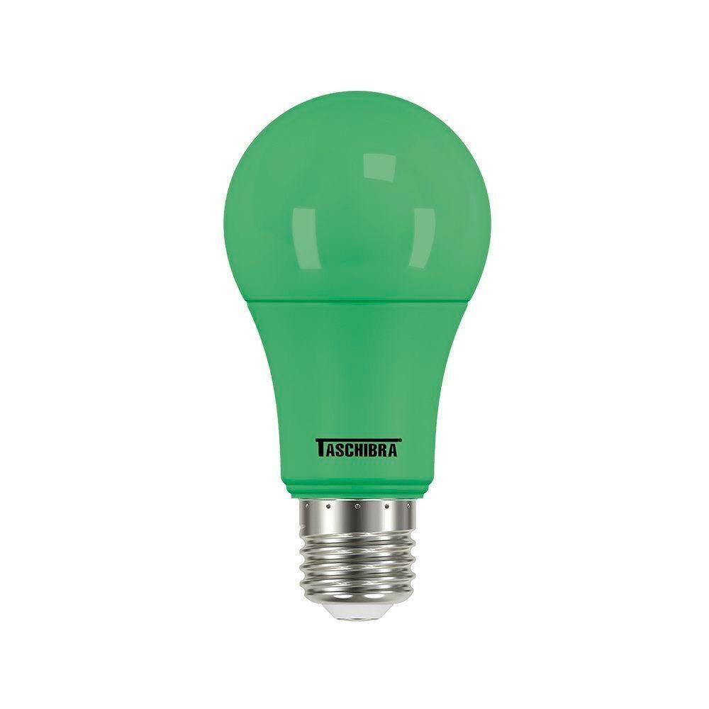 Lâmpada Led Tkl Colors 5w Verde E27 Bivolt Taschibra