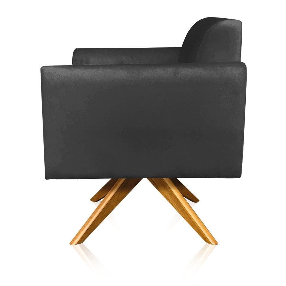 Kit 02 Poltronas Marisa Preto Ma30