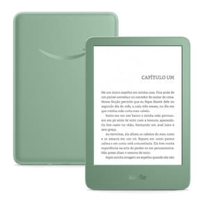 Kindle 11ª (16GB – modelo 2024), com Tela Antirreflexo, Luz Frontal Ajustável e Bateria de Longa Duração - Cor Verde, B0CP31QS6R, AMAZON  AMAZON