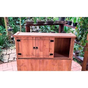 Aéreo 0,50x1,20x32 Fechado Plus De Madeira Móveis Neppel