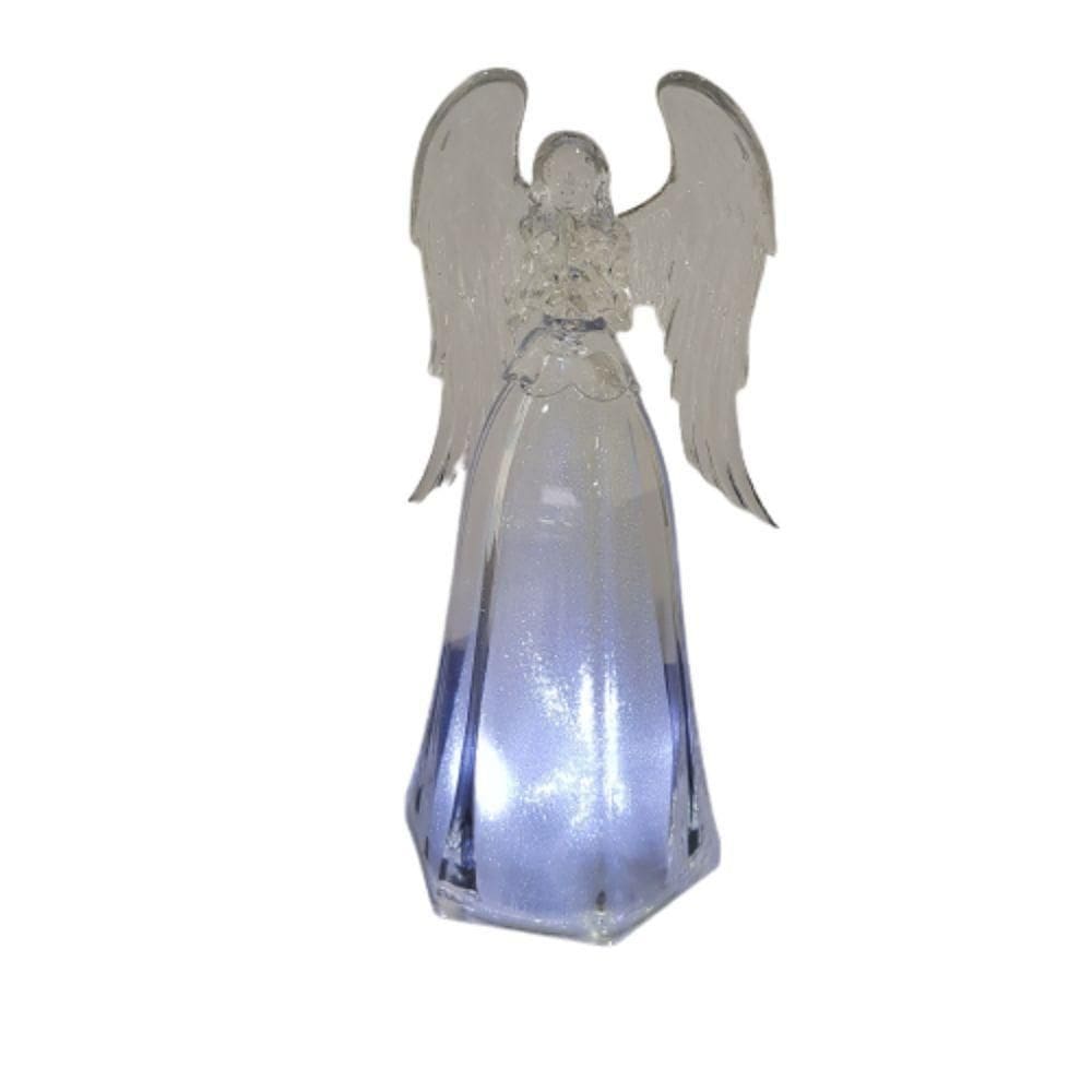 Anjo Da Guarda Luminoso Acrílico 22cm