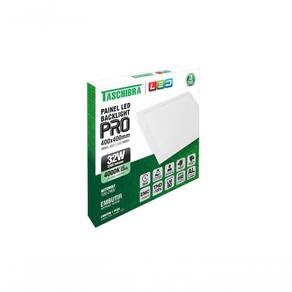 Painel Led Profissional Quadrado Embutir 32w 40x40 Taschibra 4000k Luz Neutra