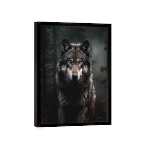 Quadro Strong Wolf -- Br Artes