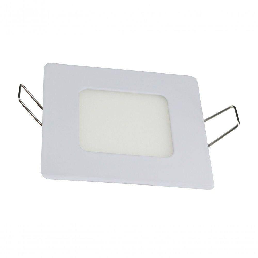Painel De Led Quadrado Embutir 6w Bivolt Taschibra 6500k Luz Fria