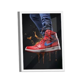 Quadro Jordan Shoes -- Br Artes