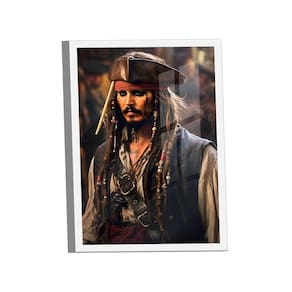 Quadro Capitão Jack Sparrow -- Br Artes