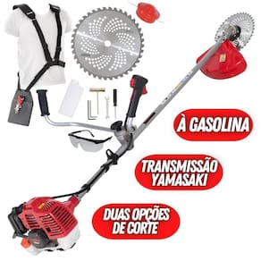 Roçadeira Lateral Kawashima Premium Kw3300l Gasolina 2t 33cc