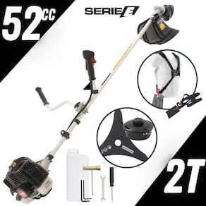 Roçadeira Kawashima Kw52le Gasolina 52cc Lateral Com Guidão